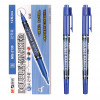 M&G 晨光文具 - 0.5/1.0mm雙頭箱頭筆 - 藍(12支裝) - 藍色