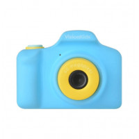 VisionKids HappiCAMU II+ 4900萬像素雙鏡Selfie 兒童攝影相機 - 藍色 | 香港行貨
