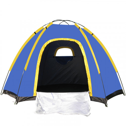 AOTU 3-4人防水六角帳篷 (AT6503) | 玻璃纖維杆 | 防水抗風通風