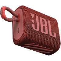 JBL Go 3 迷你便攜式防水藍牙喇叭 - 紅色 | IP67 防水防塵 | 5 小時連續播放 | 香港行貨 - 紅色