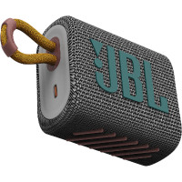 JBL Go 3 迷你便攜式防水藍牙喇叭 - 灰色 | IP67 防水防塵 | 5 小時連續播放 | 香港行貨 - 灰色