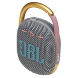 JBL Clip 4 便攜式防水藍芽喇叭 - 灰色 | IP67防水防塵 | JBL Pro Sound音效 | 香港行貨 - 灰色