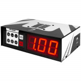 Venum 拳擊計時器 - 黑/白色 | 回合顯示 | 課程培訓