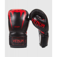 Venum GIANT3.0 納帕皮革成人拳套 - 黑配紅色 10oz | 高級皮革 | 舒適保護 - 訂購產品
