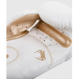 Venum GIANT3.0 納帕皮革成人拳套 - 白配金色 14oz | 高級皮革 | 舒適保護