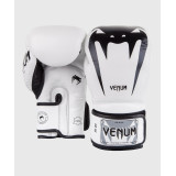 Venum GIANT3.0 納帕皮革成人拳套 - 白配黑色 10oz | 高級皮革 | 舒適保護