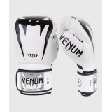 Venum GIANT3.0 納帕皮革成人拳套 - 白配黑色 8oz | 高級皮革 | 舒適保護