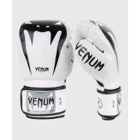 Venum GIANT3.0 納帕皮革成人拳套 - 白配黑色 10oz | 高級皮革 | 舒適保護 - 訂購產品