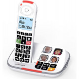 Swissvoice Xtra 2355 室內無綫電話 | 4個實體照片撥出鍵 | +40dB音頻增強 | 兼容助聽器 | 香港行貨