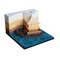 3D立體MEMO紙紙雕 - 清水寺 | 紙本藝術