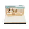 3D立體MEMO紙紙雕 - 城市之夜(帶燈) | 紙本藝術