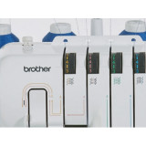 Brother 2504D 家用縫紉鎖邊鈒骨機 香港行貨 | 4色簡易穿線 | 壓力調節 | 筒型/平床兩用