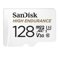SanDisk®高耐寫度microSD™ 記憶卡 - 128GB | UHS-I 100M / 40MB  (SDSQQNR-128G-GN6IA) 車CAM專用 | 香港行貨