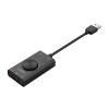 Orico SC2可調音量USB音效卡 | 免驅動裝置 | 支援兩副耳機同時連接 | TRS/TRRS 聲卡