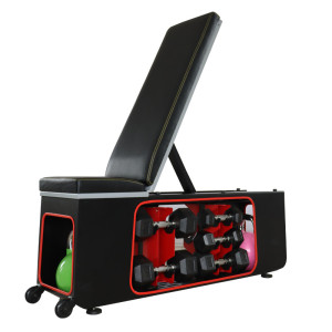 可收納摺疊啞鈴凳 | 居家健身 | 全身鍛鍊 | 美觀收納