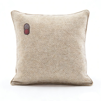 多功能無線按摩抱枕 - 米色