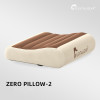Flextailgear ZERO PILLOW-2 B型便攜充氣枕頭 - 棕色 | 高低枕貼合設計 | 快速充氣放氣