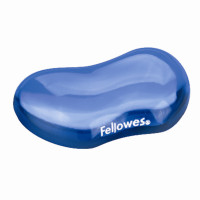 Fellowes 冰藍水晶啫喱前臂軟墊 | 舒適承托 | 容易清洗 | 時尚設計 - 藍色
