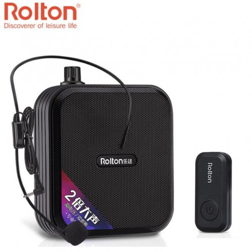 ROLTON K600 10W雙喇叭隨身擴音機 【無線版】 | 支援藍芽無線使用 | 2倍擴音