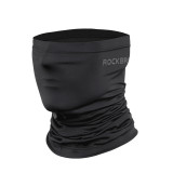 ROCKBROS 洛克兄弟冰絲防曬半面罩頭套 | 戶外面罩 | 行山防曬 - 黑色