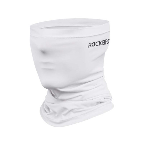 ROCKBROS 洛克兄弟冰絲防曬半面罩頭套 | 戶外面罩 | 行山防曬 - 白色