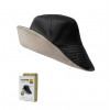 UVCOVER 雙面遮陽防曬漁夫帽 - 黑色 | 99%防UV | 12cm闊帽邊