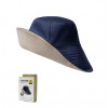 UVCOVER 雙面遮陽防曬漁夫帽 - 藍色 | 99%防UV | 12cm闊帽邊