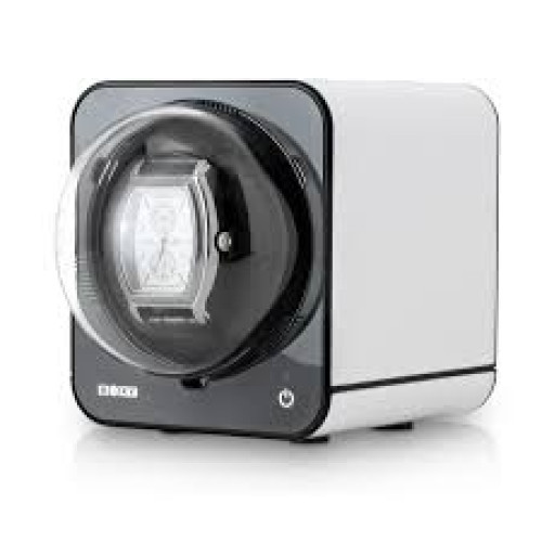 台灣 BOXY Fancy BRICK 單錶位手錶自動上鍊錶盒 - 白色 | 搖錶器 | 專利DIY堆疊設計 | 15種轉速設定 | 觸控開關 | 台灣製造 - 香港代理一年保用