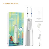 Raldmoyer AT120磁感應充電水牙線機 - 白色 | 1400rpm脈沖水柱 | 三段壓力選擇 | 成人/兒童模式 | 香港行貨