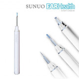 Sunuo FindX EarHealth 3合1智能可視清潔儀 - 白色 | 採耳/擠暗瘡粉刺/剔牙 | 500萬像素內窺鏡 | 香港行貨 - 白色