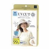 日本UV CUT 可折疊防紫外線UV冷感漁夫帽 - 米白色 | 99%防UV | UPF>50+ - 米白色