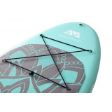 Aqua Marina Dhyana 11'水上瑜伽充氣划槳板 | SUP YOGA | 全甲板舒適EVA墊 | 直立板 | SUP