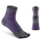 Naturehike 雪諾羊毛五指雪襪 (NH22WZ001) - 紫色35-39碼 | 加厚透氣吸濕 | 舒適五指彈性物料 - 35-39碼