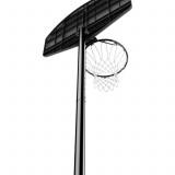 SPALDING Youth Portable -ROOKIE GEAR 活動籃球架 (15-5A1003) | 可調整高度 | 注水加固
