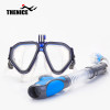 THENICE 半乾式浮潛潛水鏡 (M2057+S237) - 藍色| 浮潛潛水眼鏡