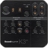 Creative Sound Blaster K3 外置混音卡 | K歌/直播/主持適用 | 實時監聽功能 | 香港行貨