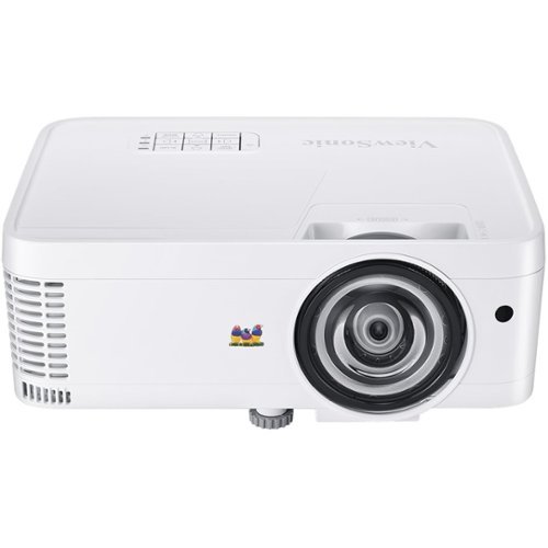 ViewSonic PS600W 3700流明WXGA短焦教學投影機 | 0.49短焦投射比 | 香港行貨