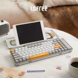 Lofree Wanderfree OE901 工業風藍牙機械鍵盤 | Win/Android/iOS兼用 | 有線/藍牙使用