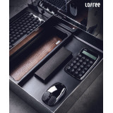 Lofree 洛斐 MS 黑金系列滑鼠鍵盤套裝 | 內含燈/喇叭/鍵盤/墊/計數機/滑鼠 | LED單色背光