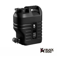 Blackdog  12L戶外食品級飲水桶 (BD-ST001) - 夜幕黑 | 360度旋轉水龍頭