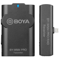 BOYA 2.4GHz無線麥克風連接收器(IOS版本) | 香港行貨