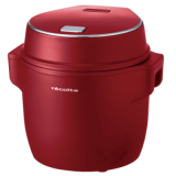 Récolte RCR-1(R) Compact 日式電飯鍋 - 紅色 | 鋁質飯鍋傳熱佳 | 鍋內陶瓷塗層 | 香港行貨