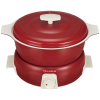Récolte RPF-2(R) Tanto  1.9L日式小電鍋 - 紅色 | 煮/炆/蒸/炸/燒 | 陶瓷物料鍋身 | 香港行貨