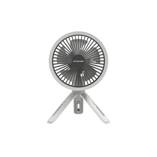 NITECORE Fan NEF10  -- 白色 | 無線風扇 | 寧靜低噪 | 內置LED環型燈
