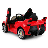 星輝 Rastar 82700 法拉利大型蝶翼開門兒童可坐電動車 (12V) - 紅色 | 兩種控制模式 | 安全設計 | 香港行貨