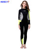 HISEA 3mm 女裝連體衝浪潛水衣泳衣 - 黑灰L碼