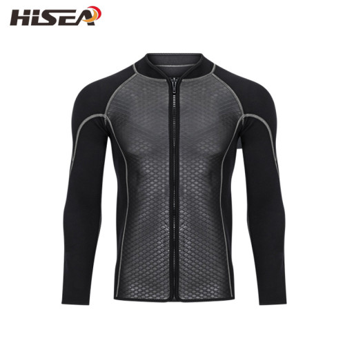 HISEA 2.5mm 分體皮料保暖潛水服 - 上衣S碼