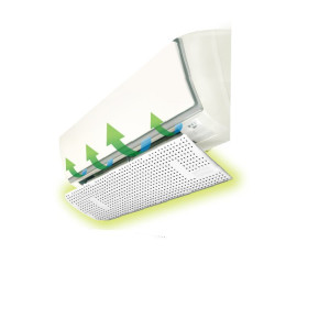 Air Easy 導風易 - AP191 納米銀離子殺菌分體式冷氣機導風擋 | 殺滅99%細菌 | 簡易安裝 | 冷氣風向調節 | 改善室內冷氣流動