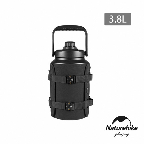 Naturehike 酷銳不鏽鋼3.8L手提保溫壺 (NH22SJ001) | 304不鏽鋼 | 便攜手提握把