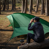Naturehike 飛魚雙人超輕防風雨帳篷 (NH21YW167) | 三面通風 | 加粗頂杆